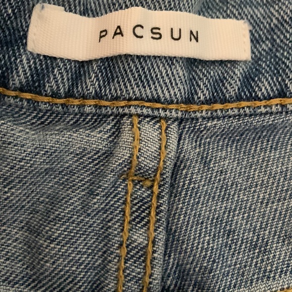 ✅✅🌷PacSun High Rise  Straight Button Fly Jeans - Picture 7 of 11